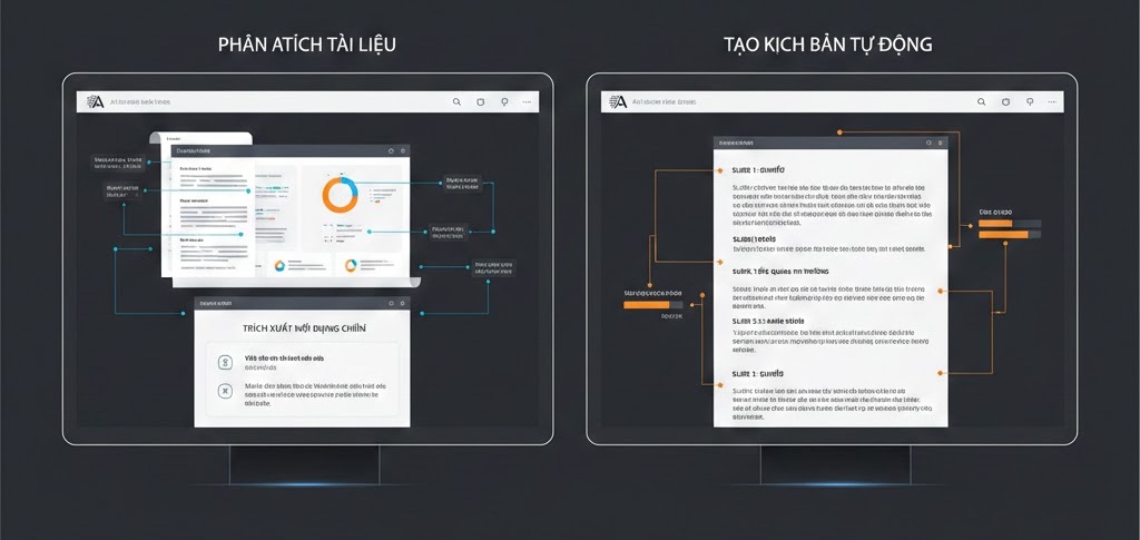 AI generates presentation scripts